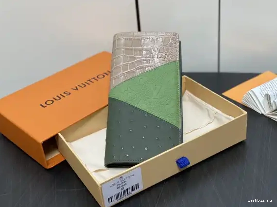 WIS LOUIS WALLET-10*19*2cm VUITTON BRAZZA 0512
